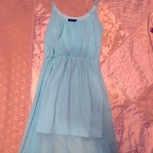Turquoise dress